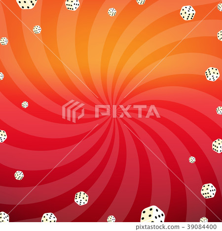插图素材: sunburst with red banner ribbon