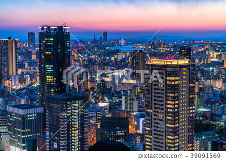 大阪 城市景观 城市风光 首页 照片 日本风景 大阪 梅田 大阪 城市