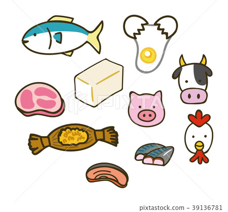 图库插图: 食品 食物 原料
