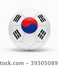 插图素材: french flag with soccer ball