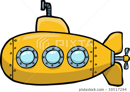 图库插图: yellow submarine.eps