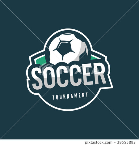 soccerfootball,football和soccer 插图素材: football, soccer logo. sport emblem. vector