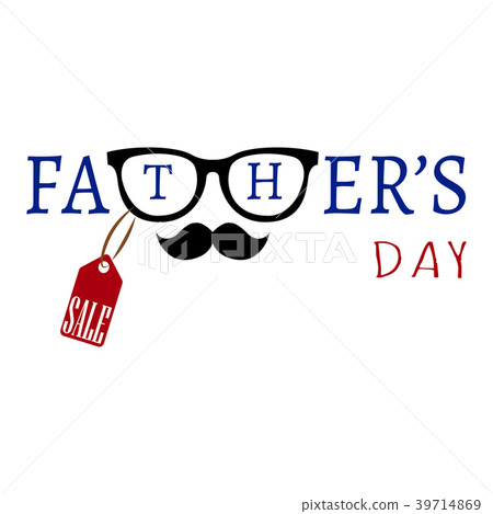 图库插图: fathers day sale