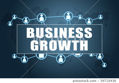 插图素材: business growth