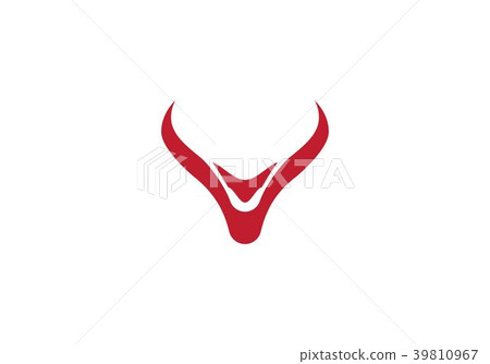 图库插图 bull logo template