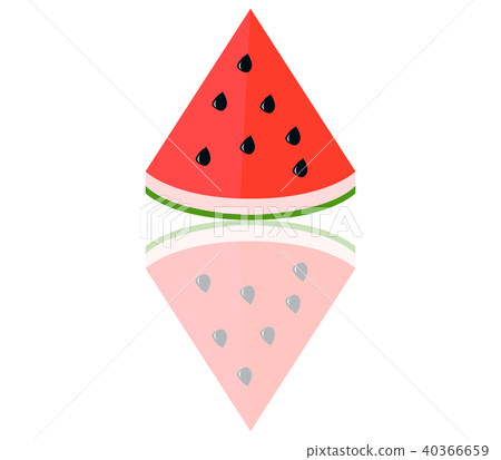 图库插图: watermelon icon