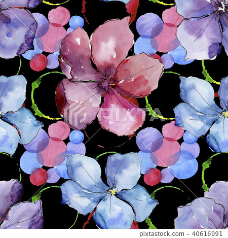 seamless background pattern. fabric wallpaper print textur
