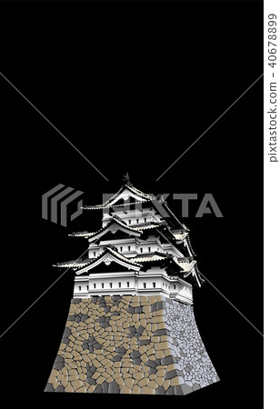 图库插图: 矢量 城堡 城堡塔楼