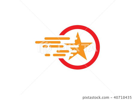 图库插图: star logo template