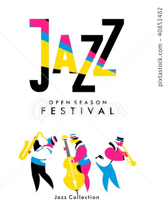 图库插图 jazz and blues festival