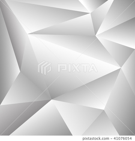 图库插图: abstraction of grey and white polygon shape