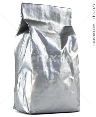 插图素材: foil bag package