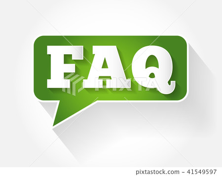 插图素材: faq, question and answer text message