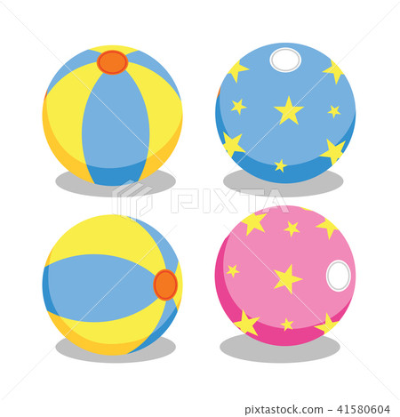 插图素材: beach ball vector design 查看全部