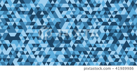 插图素材: blue triangle tiles flooring, seamless texture