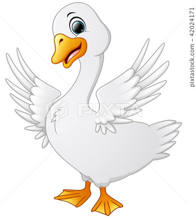 插图素材: vector illustration of cute cartoon swans waving 查看