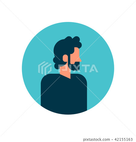 at cartoon 首页 插图 姿势_表情_动作 构图 侧脸 man character