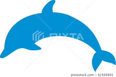 插图素材: dolphin icon