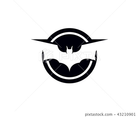 图库插图: bat logo and symbols template