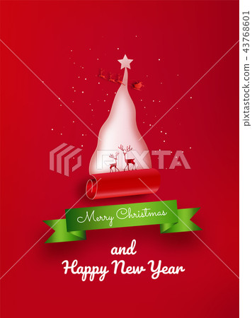 图库插图: merry christmas,happy new year.christmas sale.