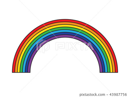 icon 首页 插图 姿势/表情/动作 表情 惊奇/惊讶 cartoon rainbow