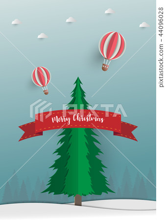 插图素材: merry christmas and happy new year background.
