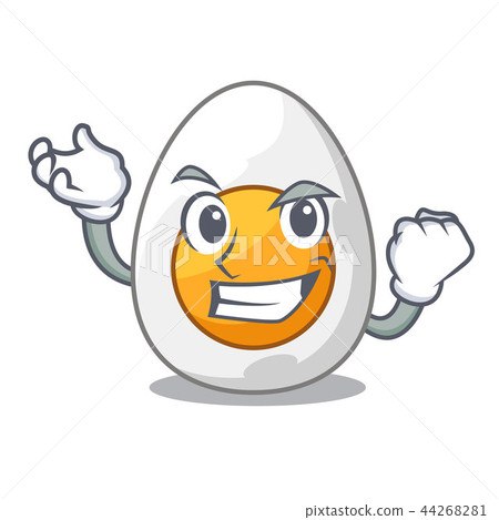 插图素材: successful character hard boiled egg ready to eat 查看