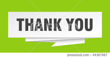 插图素材: thank you