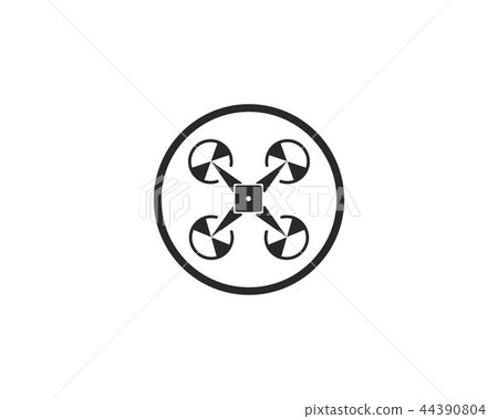 插图素材: drone logo and symbol vector illustration 查看全部