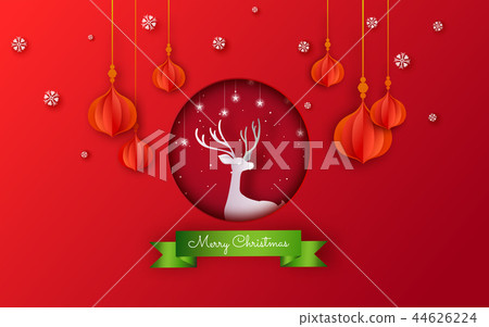 图库插图: merry christmas and happy new year. christmas sale