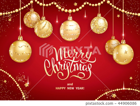 插图素材: merry christmas decoration 2019