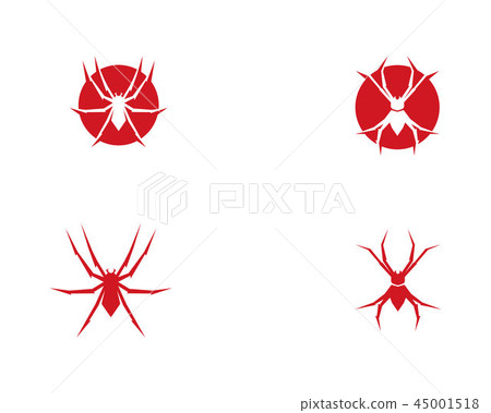 spider,spider man 插图素材: spider logo vector illustrations