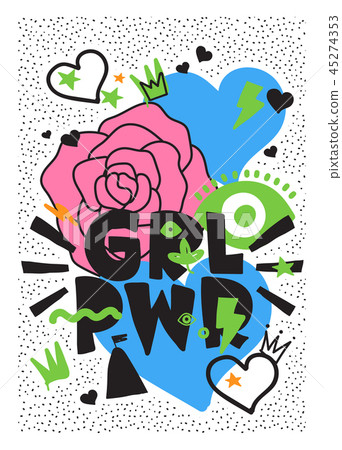 图库插图 grl pwr short quote.