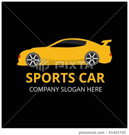 插图素材: vector sport car icon