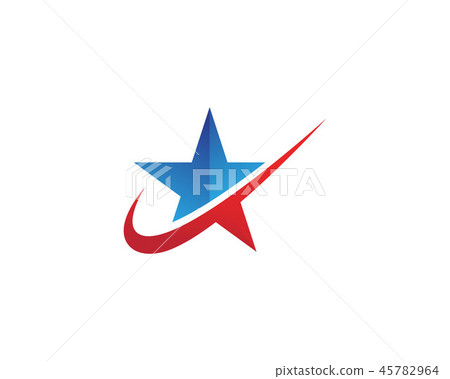 插图素材: star logo template vector icon illustration design