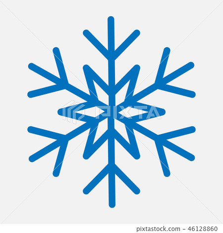 插图素材: snowflake template for winter holiday cards