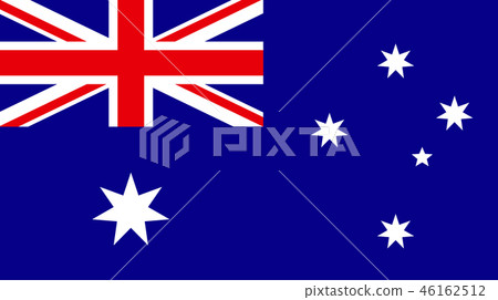 插图素材: flag of australia