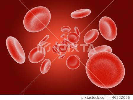 图库插图 红血球 血液 血