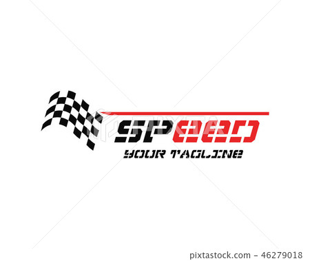 插图素材: race flag icon, simple design race flag logo 查看全部