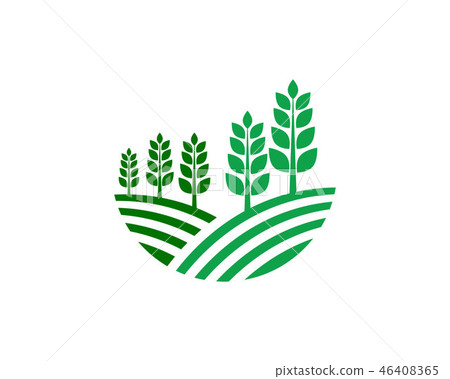 图库插图: agriculture business logo template unique