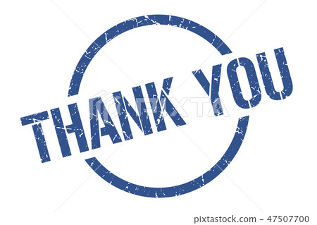 插图素材: thank you stamp