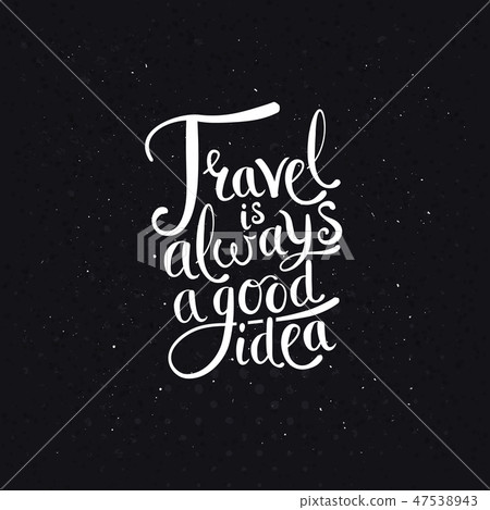 插图素材: simple graphic design for travel is always a good idea