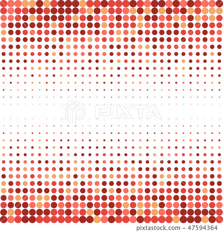 插图素材: multicolor polka dot pattern