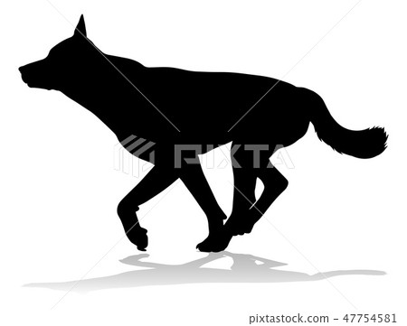 插图素材: dog silhouette pet animal 查看全部