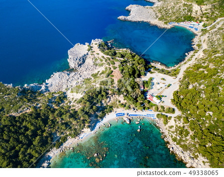 照片素材(图片): anthony quinn bay, rhodes island