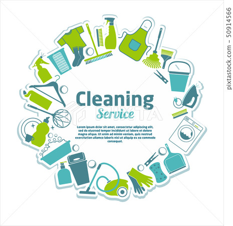 插图素材: cleaning service illustration. 查看全部