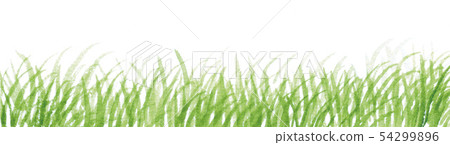 插图素材: 草水彩插图