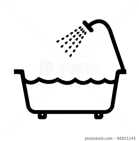 插图素材: wet room logo isolated on white background vector 查看