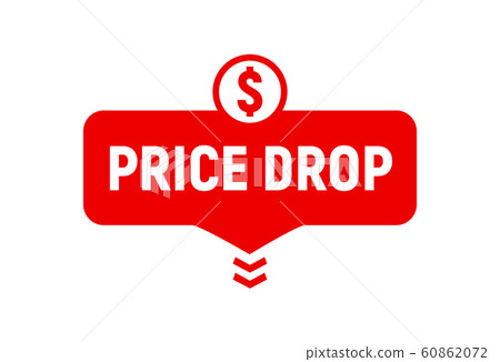 loss market sale concept, discount sign