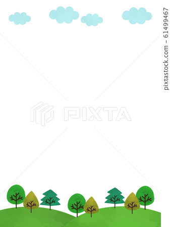 Hill Nature Background Stock Illustration Pixta